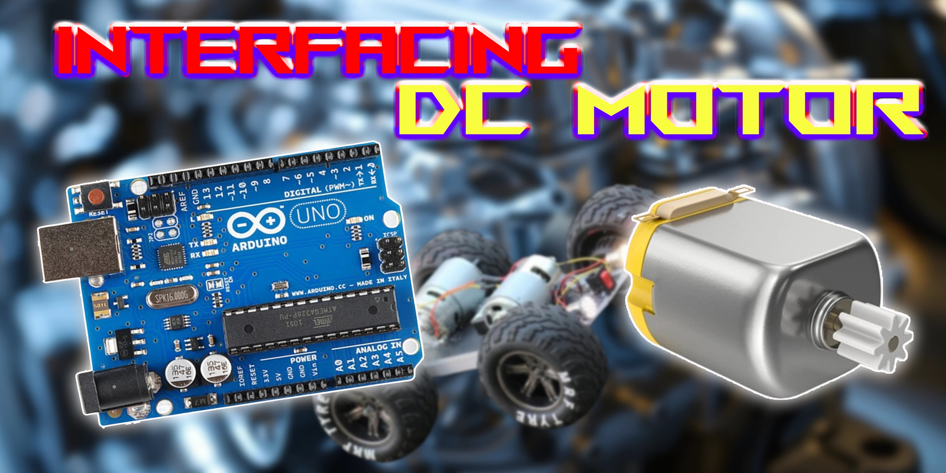 How to Control a DC Motor with Arduino: Using L298N and L293D Drivers - Experiment Image