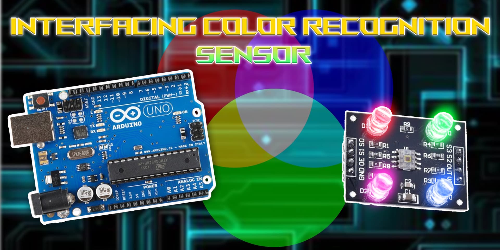Interfacing Color Recognition Sensor with Arduino
