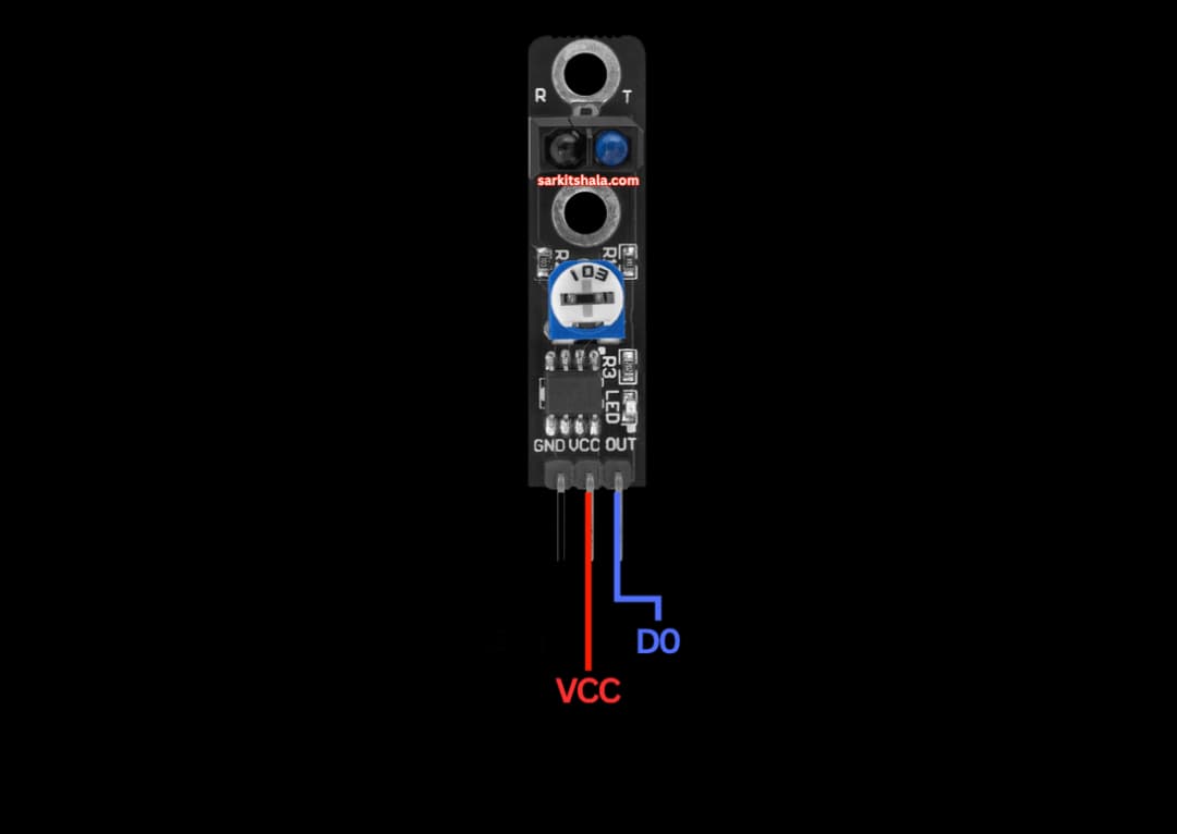 Interfacing Line Sensor Module with Arduino